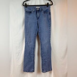Levi's 315 Shaping Boot‎ Cut Jeans in Soft Blue SKU 12